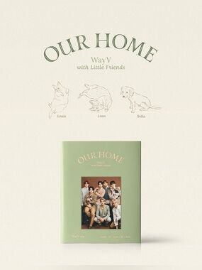 WayV with Little Friends “Our Home” Photobook | No PCs